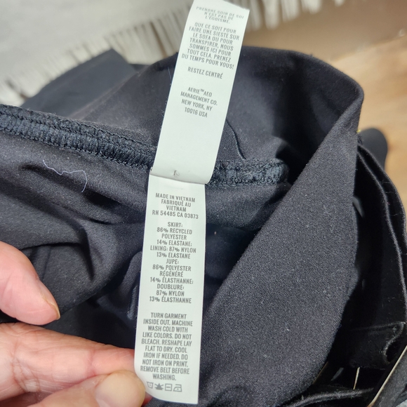 Rue21 Tops XS Black Mini Skirt With Shorts Under And Belt - Picture 15 of 16